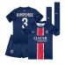 Paris Saint-Germain Presnel Kimpembe #3 Dětské Oblečení Domácí Dres 2024-25 Krátkým Rukávem (+ trenýrky)